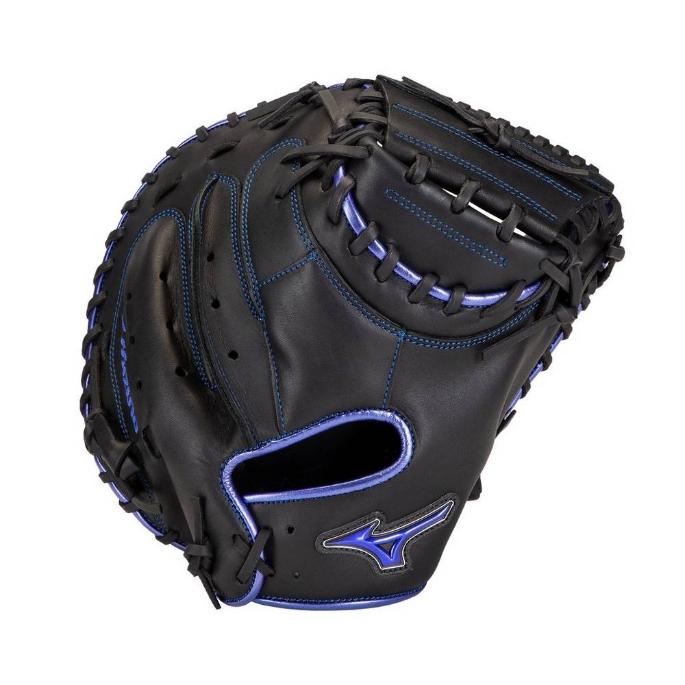 Catchers Mitt Mizuno Baseball MVP Prime SE 34" Uomo - Nere/Blu Reale - 10627-OVXH